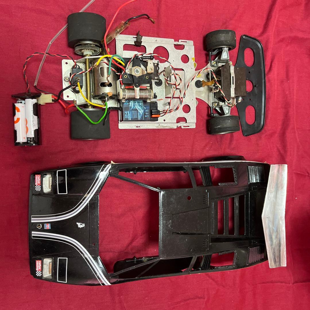 タミヤ ブラックカウンタック LP500S 1/12 ラジコンカーキット - メルカリ