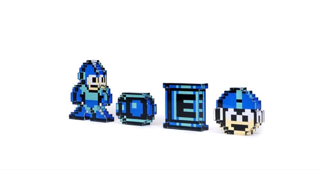 大カプコン展 ロックマンアクリルフィギュア3種セット - メルカリ