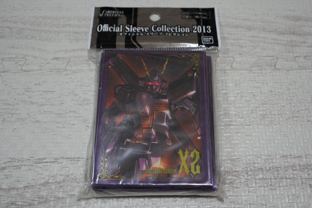 新品未開封 オフィシャルスリーブコレクション2013 クロスボーンガンダムX2