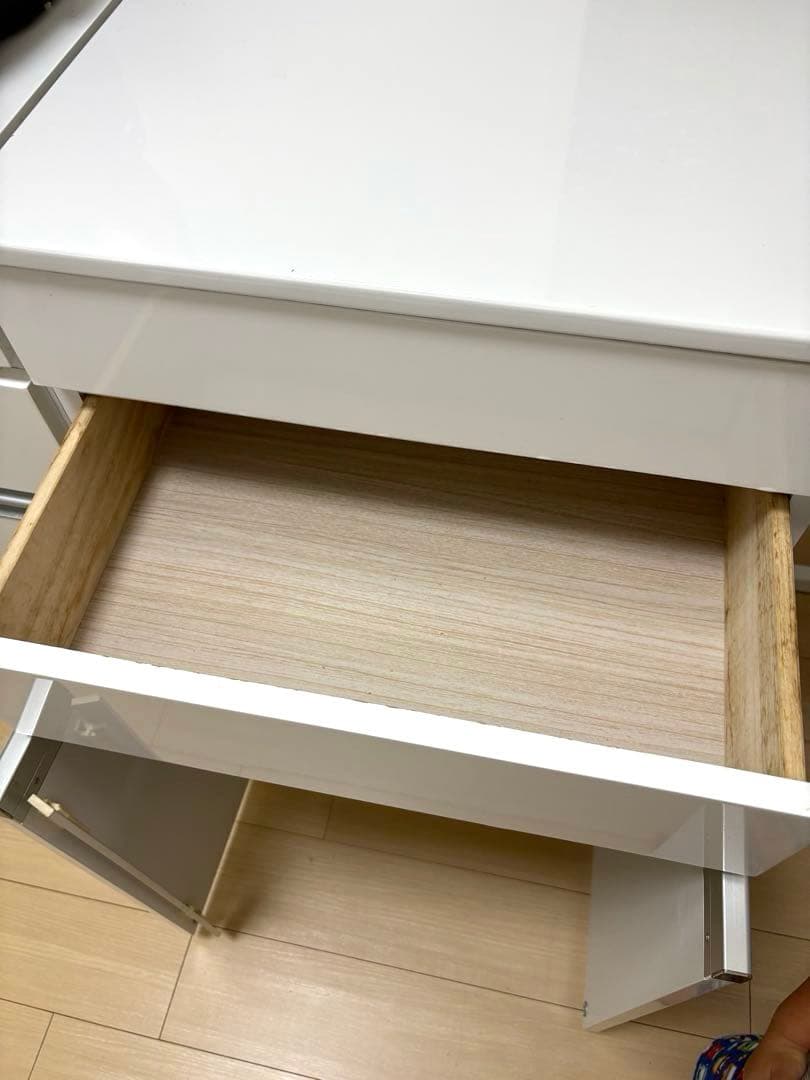 ホワイトキッチン収納【送料込・組立不要】