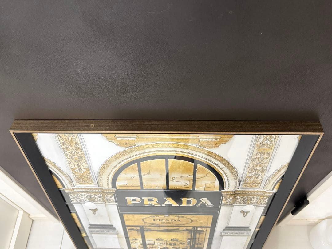 フランフラン PRADA プラダ 額入り ポスター アートボード 現状品