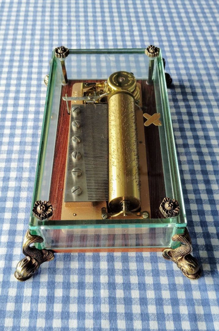 慶應義塾大学【リュージュ社72弁オルゴール】■塾歌、若き血■定価522,500円