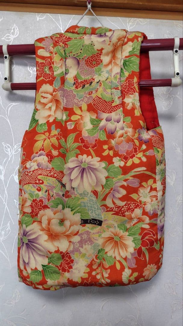 RK382アンティーク子供着物被布着丈53センチ裄丈12センチ綺麗美品