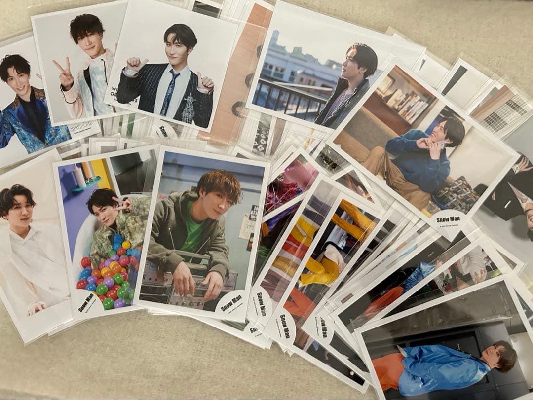 SnowMan 渡辺翔太 公式写真 まとめ売り - メルカリ