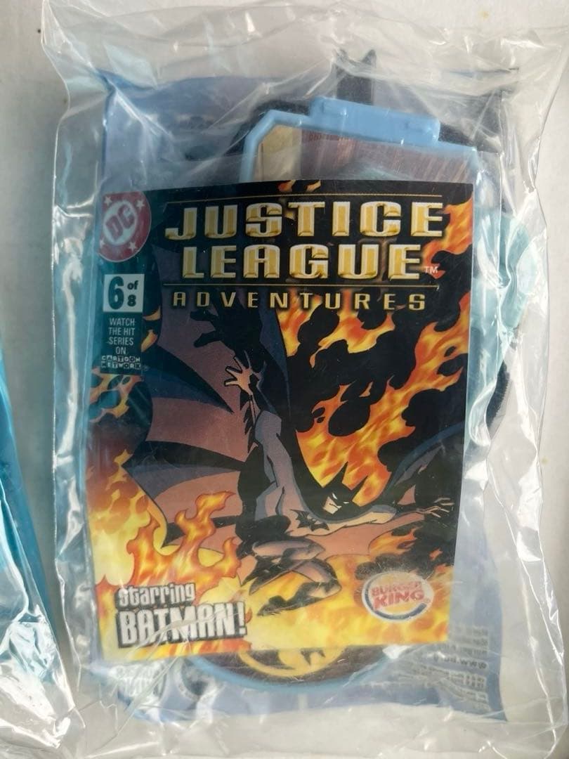 バーガーキング 米国 キッズミール 2003年 ジャスティスリーグ 全8個