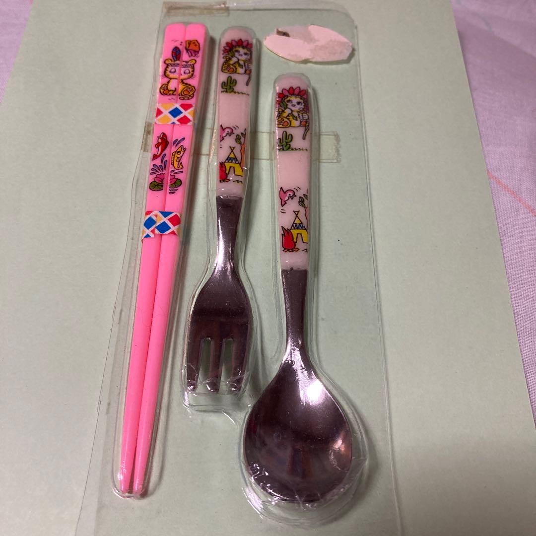 箸 スプーン フォーク 未使用 昭和レトロ ① - メルカリ