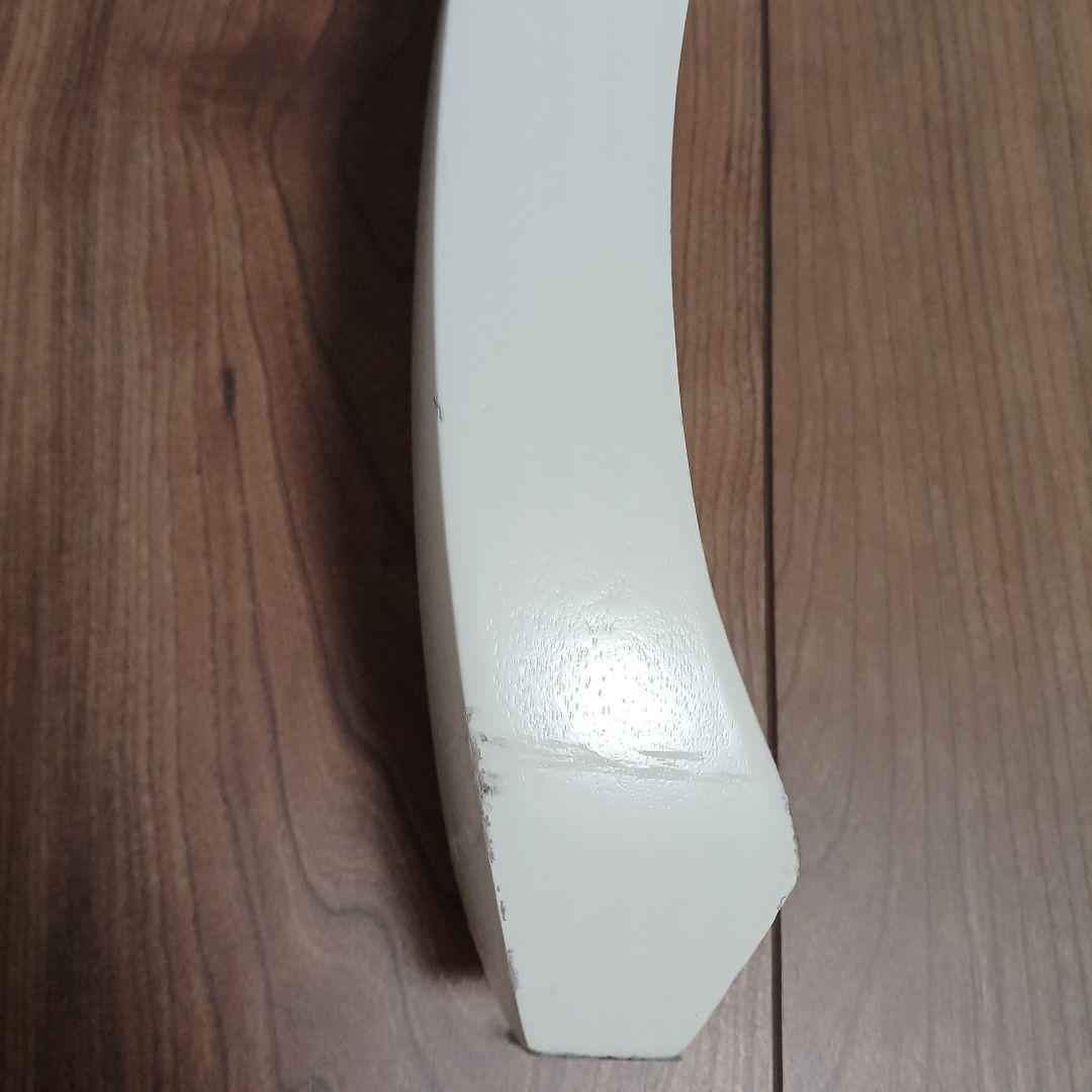 猫足テーブル　ホワイト