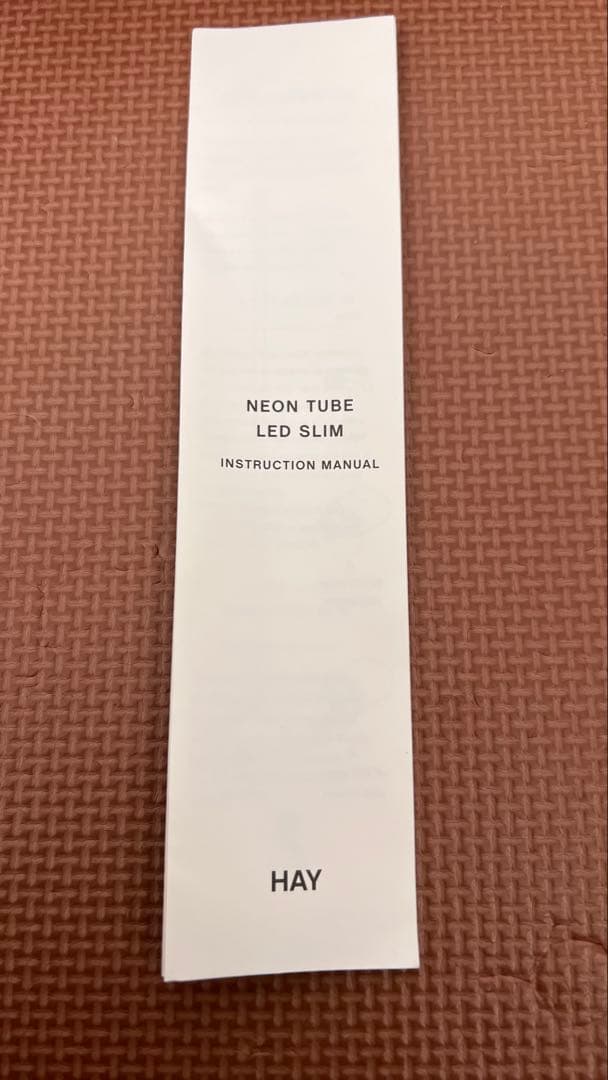 HAY NEON TUBE LED SLIM 120 ピンク ネオンチューブ