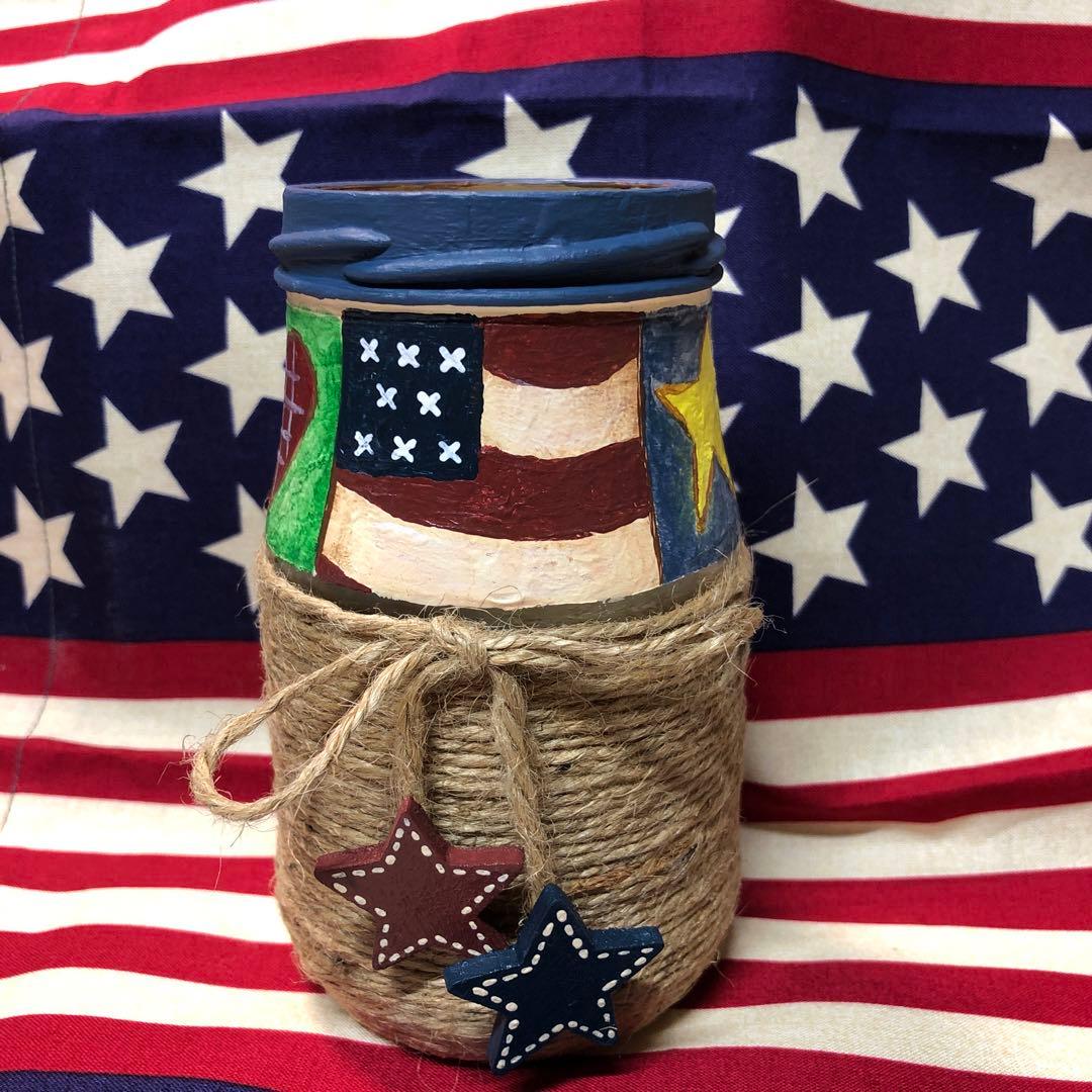 ★多目的カントリー小物入れ⭐︎一輪挿し★