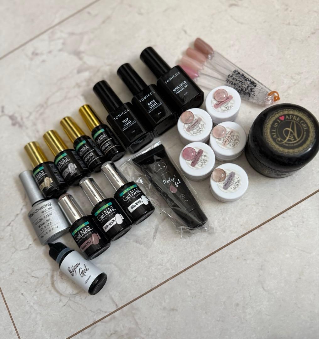 【美品】ネイルアートセット UVライト付き