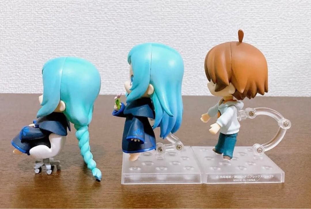 4体 玖渚友 いーちゃんフィギュア ねんどろいど クビキリサイクル 青色