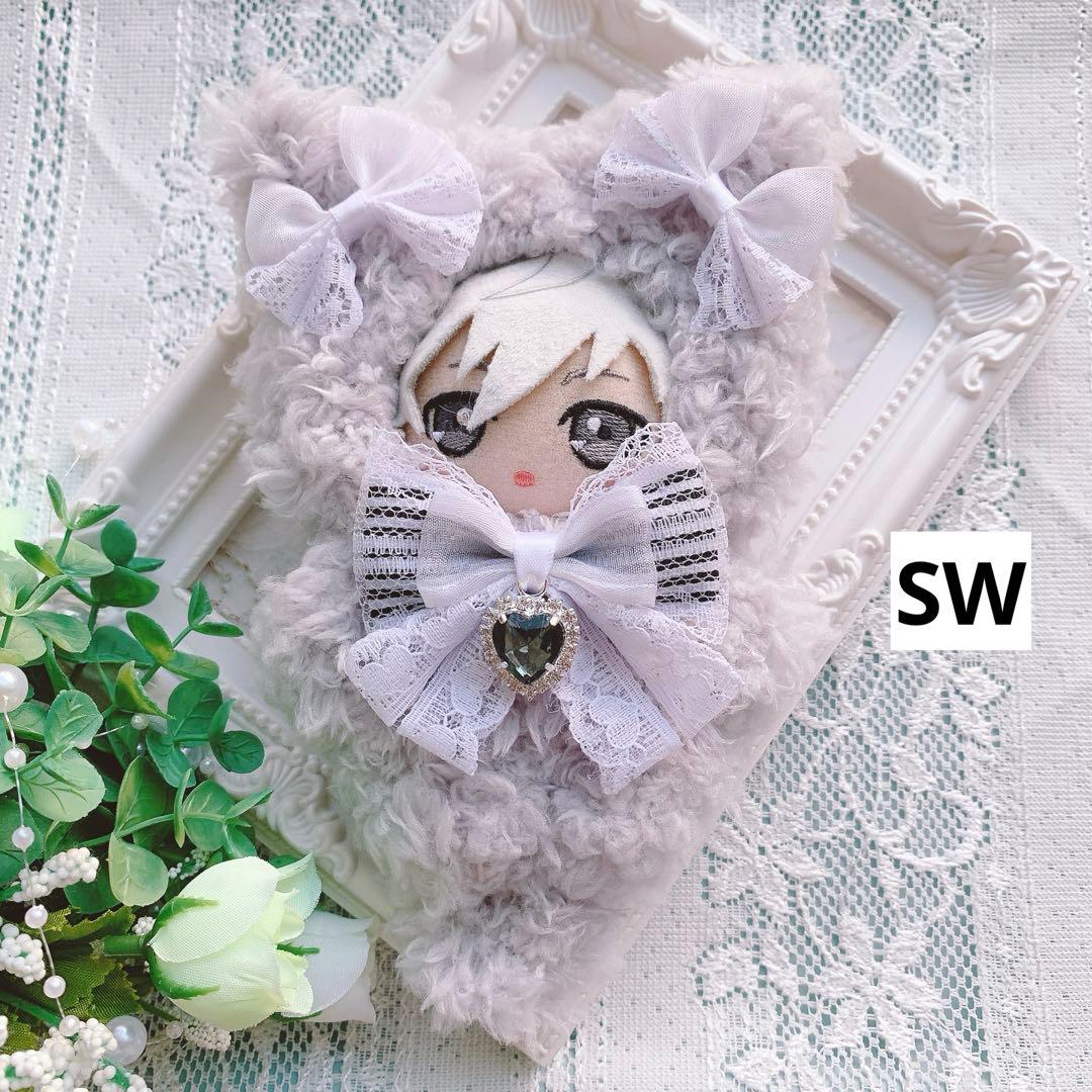 ぬい服 10cm 着ぐるみ グレーねこ デザインリスト②