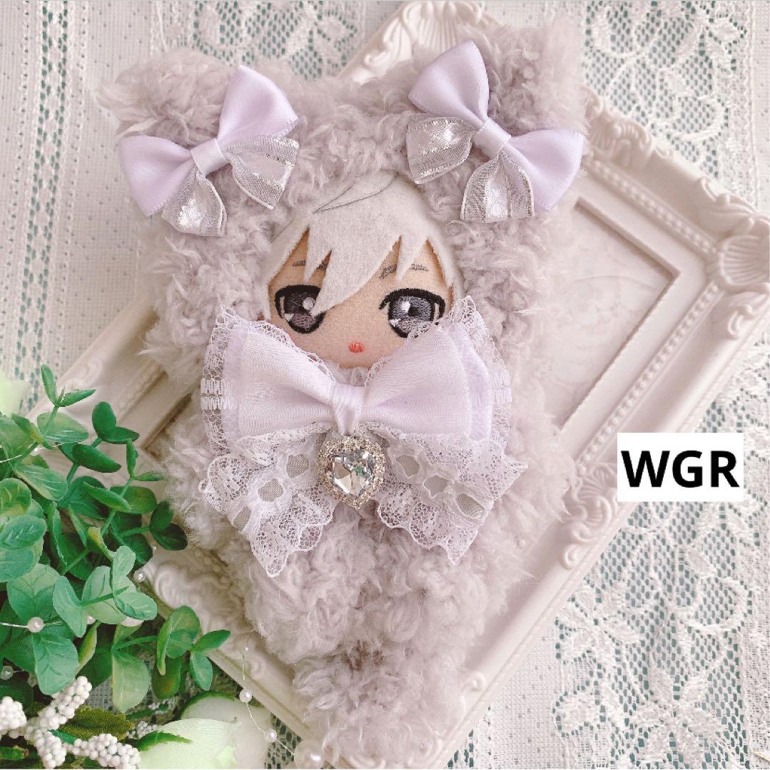 ぬい服 10cm 着ぐるみ グレーねこ デザインリスト②