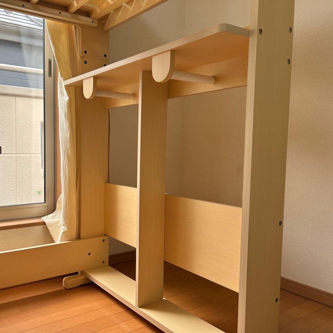 [めめ][引取限定] コイズミ 学習デスク ビルトコンポ ハイベッドデスク