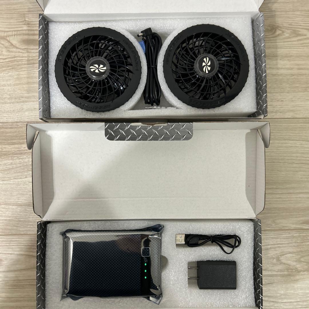 AIR SENSOR-1 空調服 ファンバッテリーセット KS-10
