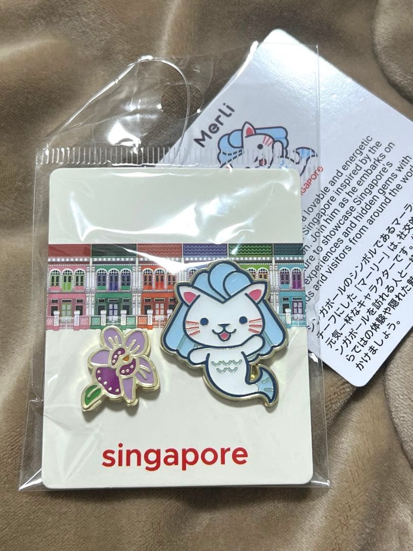 大阪・関西万博限定 シンガポール館 ピンバッジ マーリー - メルカリ