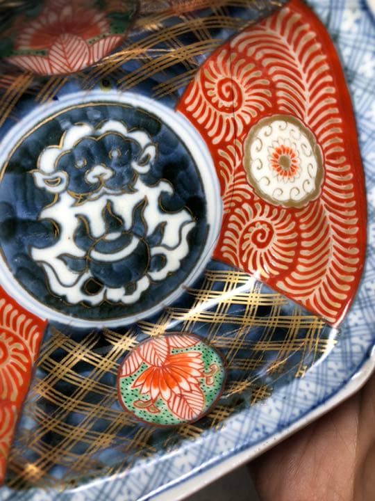 明治骨伊万里小鉢五枚セット