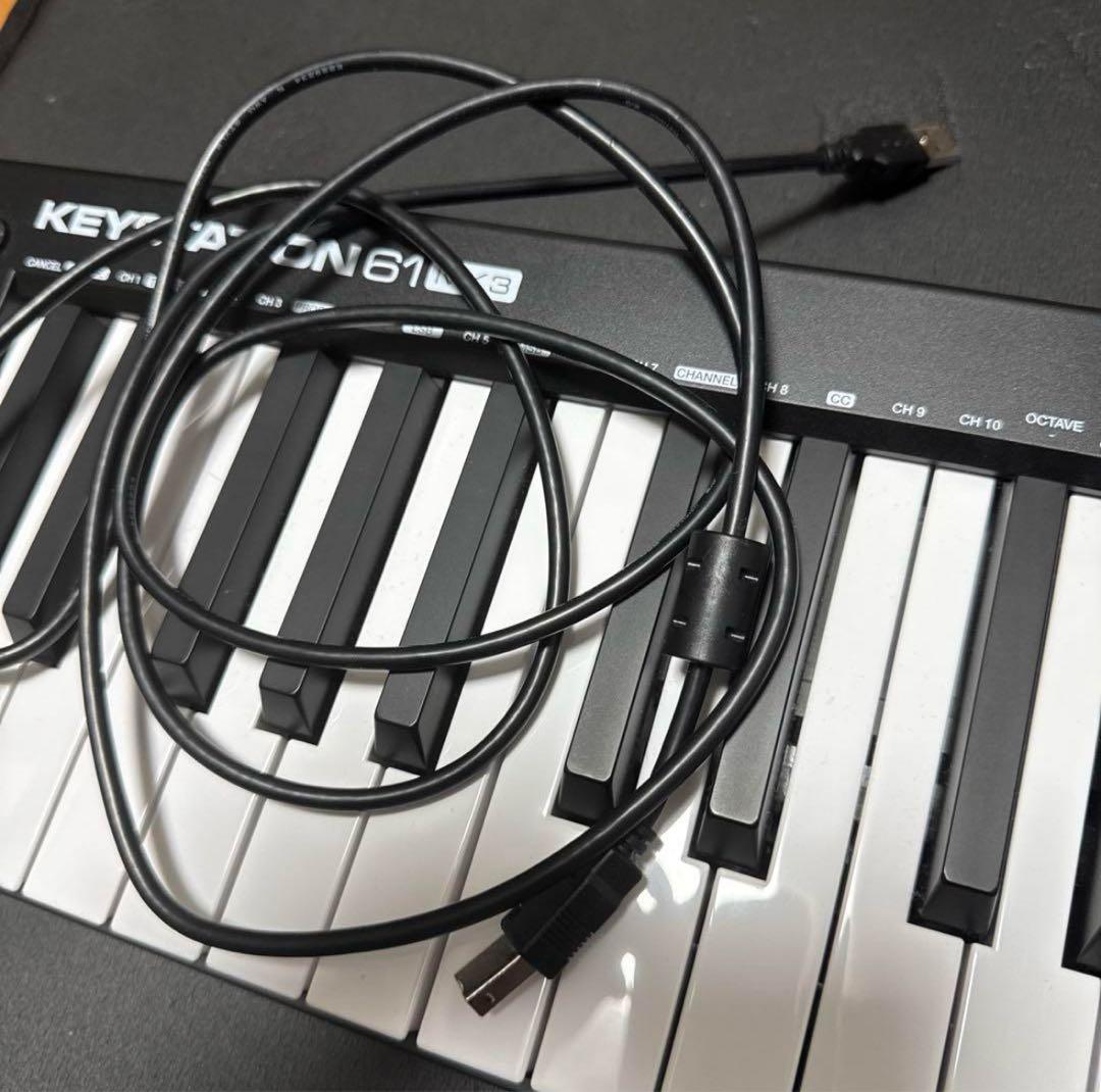 【美品コード付き】M-Audio Keystation 61 MK3 MIDI