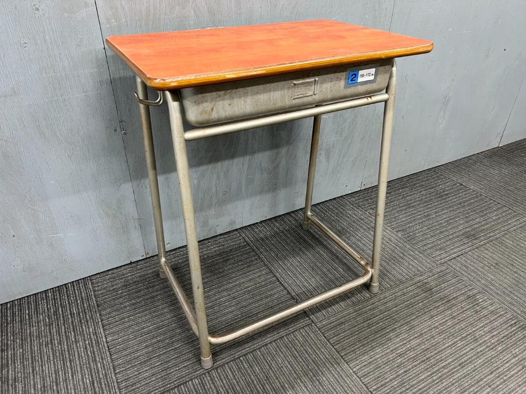 511◆格安配送地域あり◆ホウトク製◆学童机・椅子4組(旧JIS2号)学校学習塾