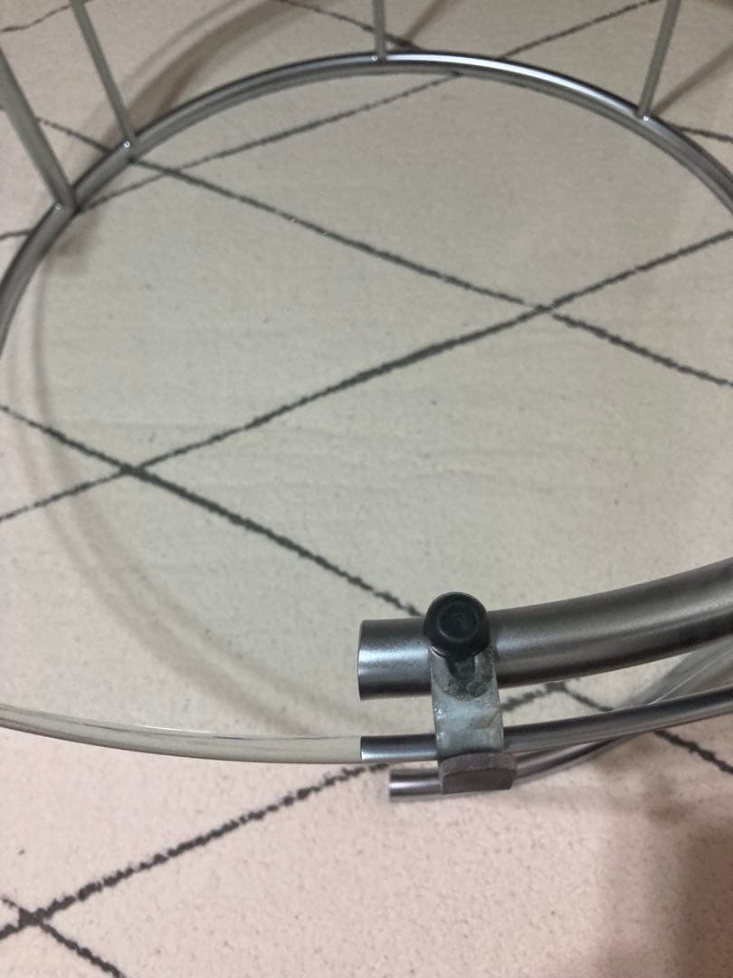 ガラスリビングテーブル