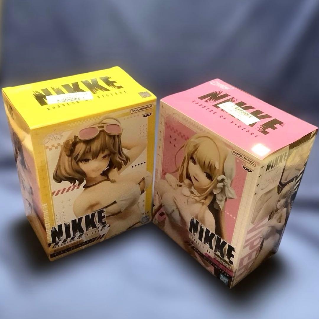 勝利の女神：NIKKE アニス＆バイパー こーどリールフィギュア 2種