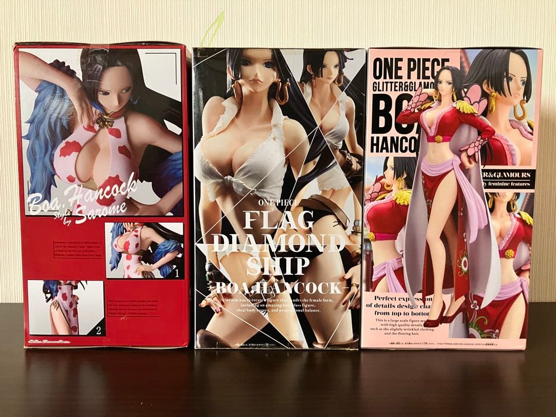 ワンピース ボア・ハンコック セクシーフィギュアセット 3体