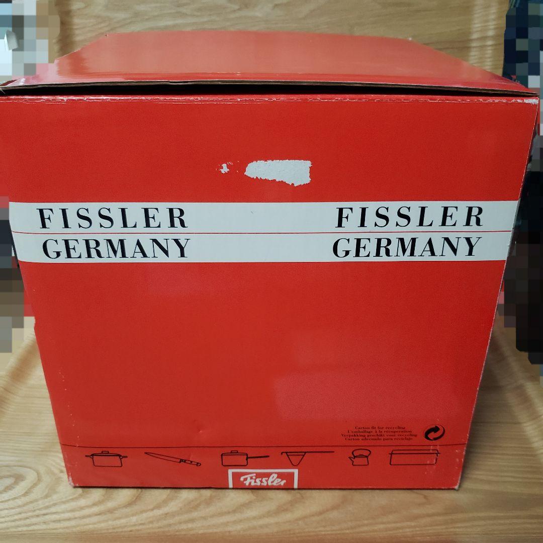 Fissler フィスラーステンレスケトル 2.5L 赤 箱あり
