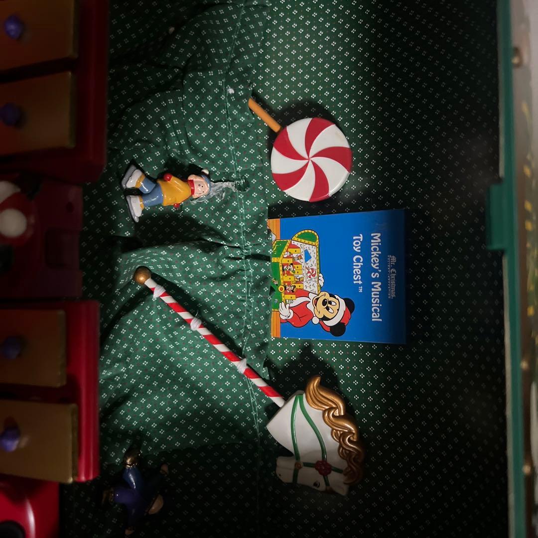 アンティーク　ディズニー　オルゴール　クリスマスソング　 ミッキー