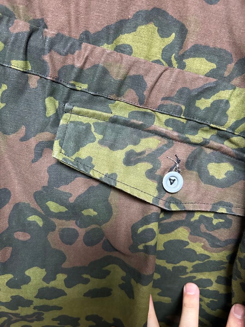 ナチス ドイツ軍 オークリーフカモ スモック リバーシブル - メルカリ