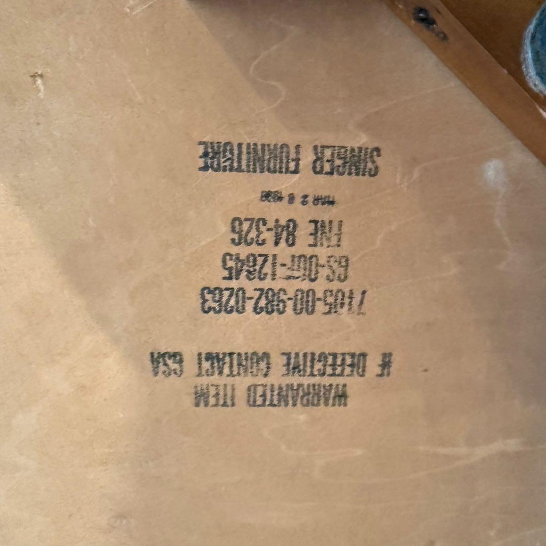 ドレクセル ヘリテイジ リシェル シンガー ナイトテーブル 米軍家具