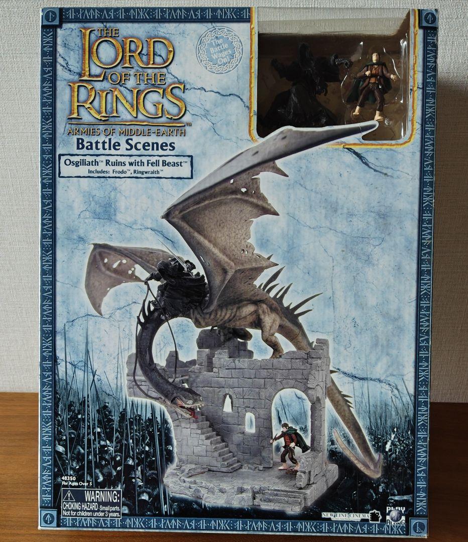 ロード・オブ・ザ・リング《フロドを襲う 翼竜とナズグル 》 大型フィギュア