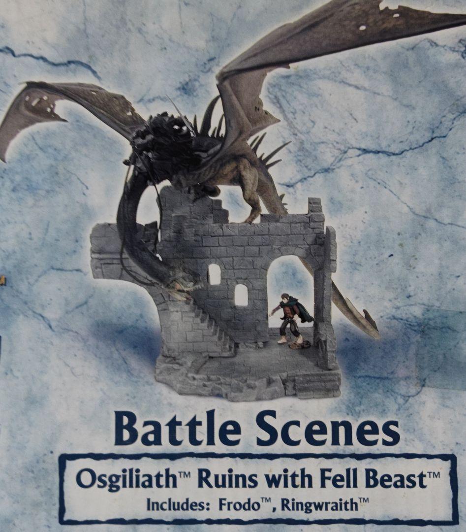 ロード・オブ・ザ・リング《フロドを襲う 翼竜とナズグル 》 大型フィギュア