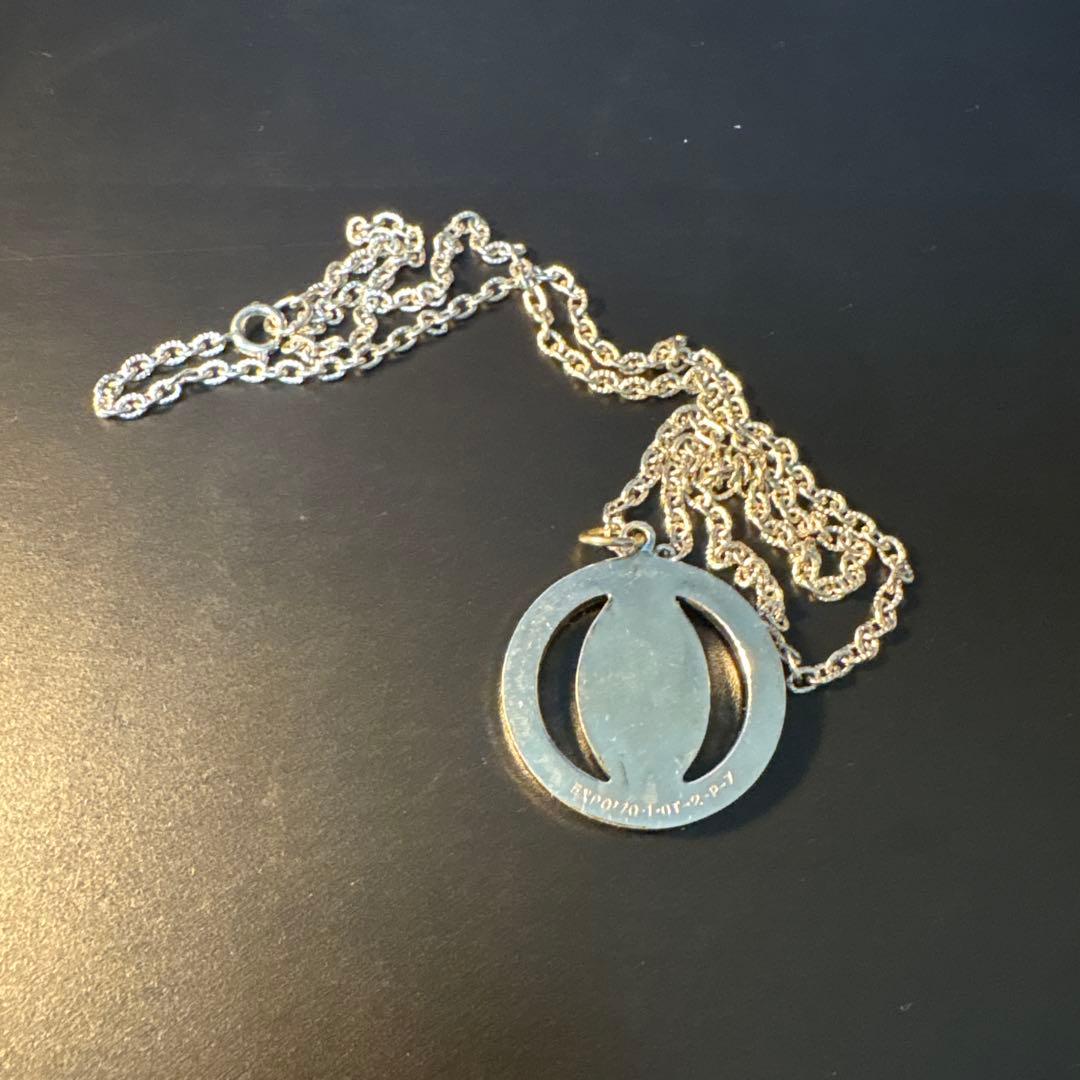 当時物】1970年 大阪万博 EXPO'70 公式記念ネックレス 昭和レトロ