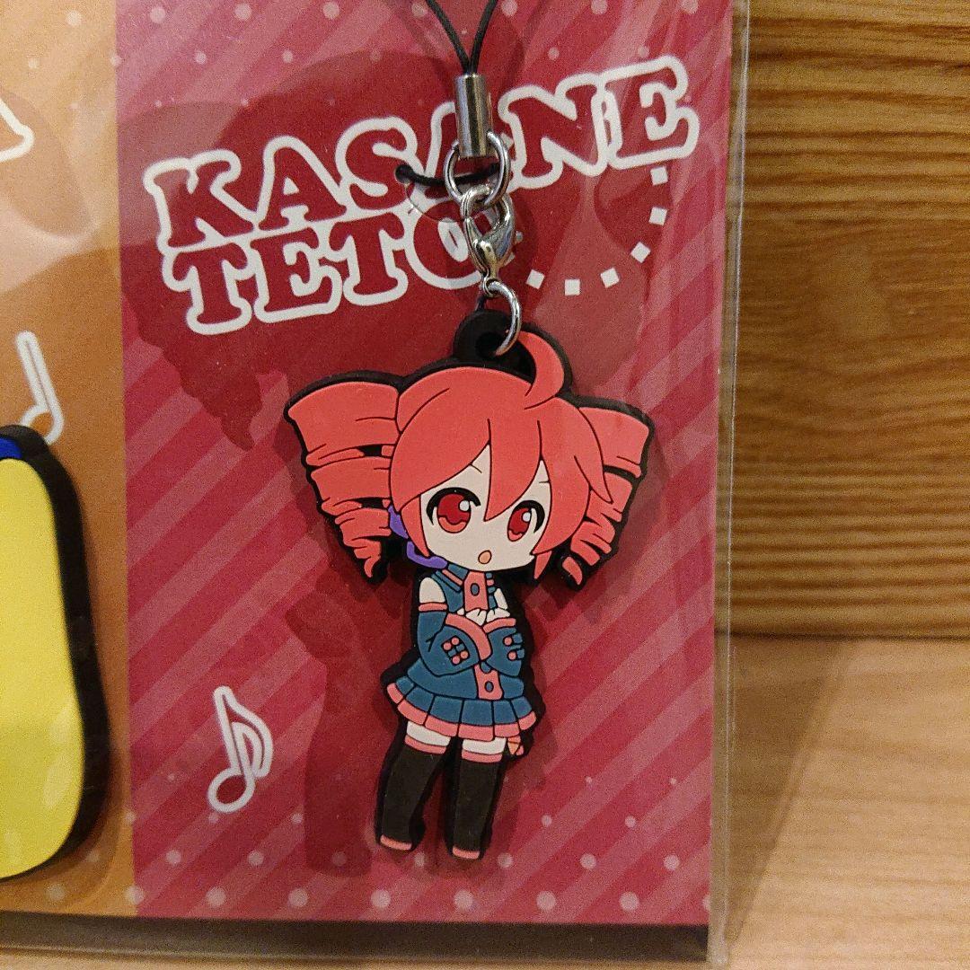 弱音ハク 亞北ネル 重音テト ラバーストラップ3点セット ホビー