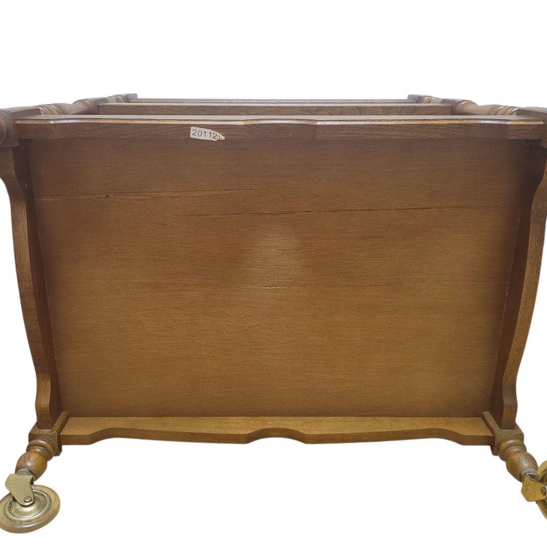 【美品】karimoku　カリモク　キッチンワゴン　ティーワゴン　昭和レトロ