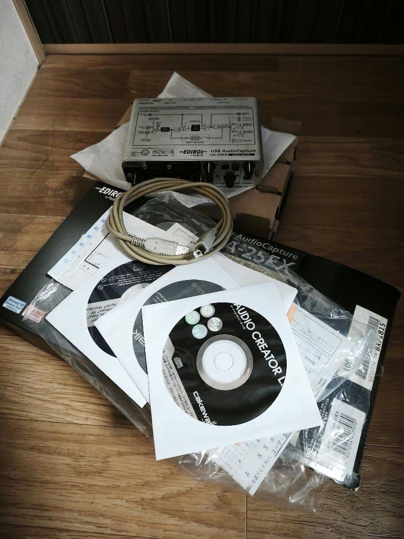【箱・付属品有り】EDIROL UA-25EX