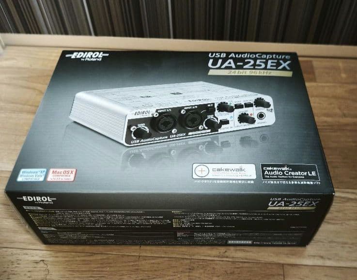 【箱・付属品有り】EDIROL UA-25EX