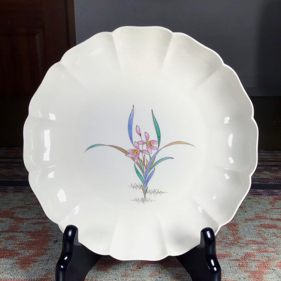 プレうー特価』 薩摩焼 (苗代川焼) 十四代 沈壽官 絵皿 5枚 柄違い