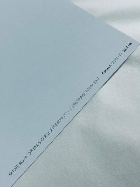 額装済/Ohne Titel 1956（マーク ロスコ）/アートポスター