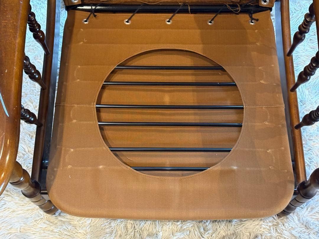 ②カリモク karimoku リクライナー　コロニアル　RC60 レトロ　GG