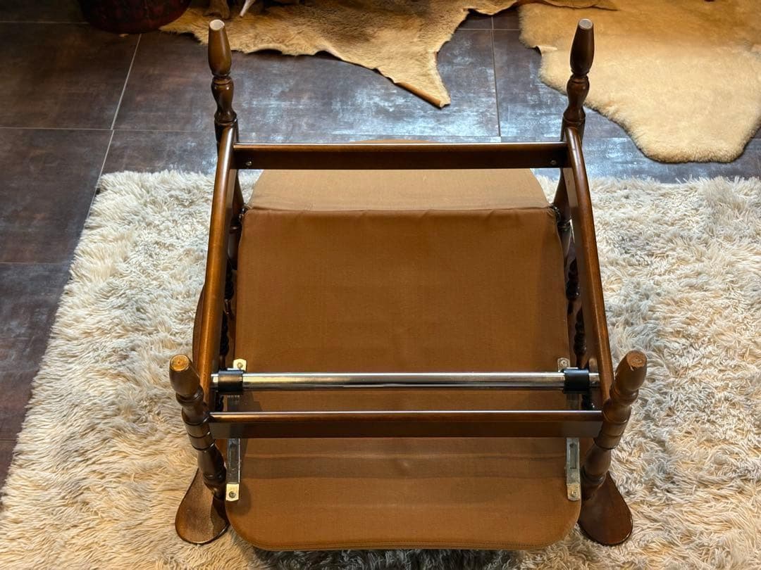 ②カリモク karimoku リクライナー　コロニアル　RC60 レトロ　GG