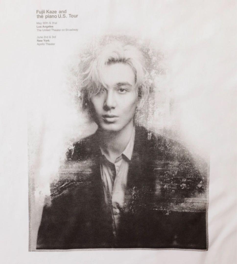 FUJII KAZE 藤井風 ライブ Tシャツ ホワイト 白 Lサイズ - メルカリ