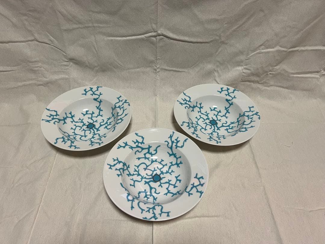 美品RAYNAUDレイノー クリストバル パスタプレート3枚セットF46