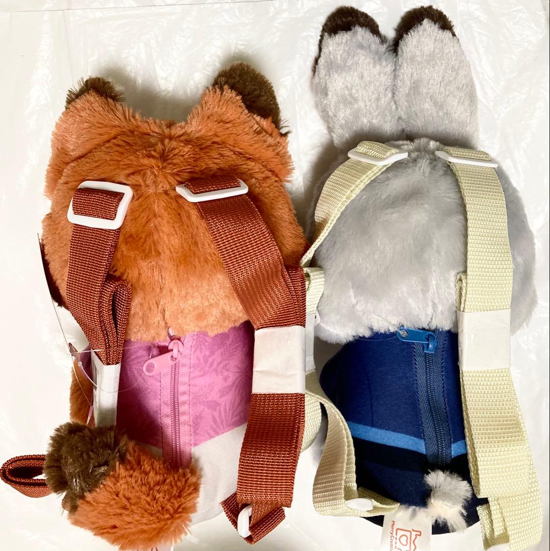 ディズニー ズートピア2 ぬいぐるみリュック ニックワイルド ジュディ