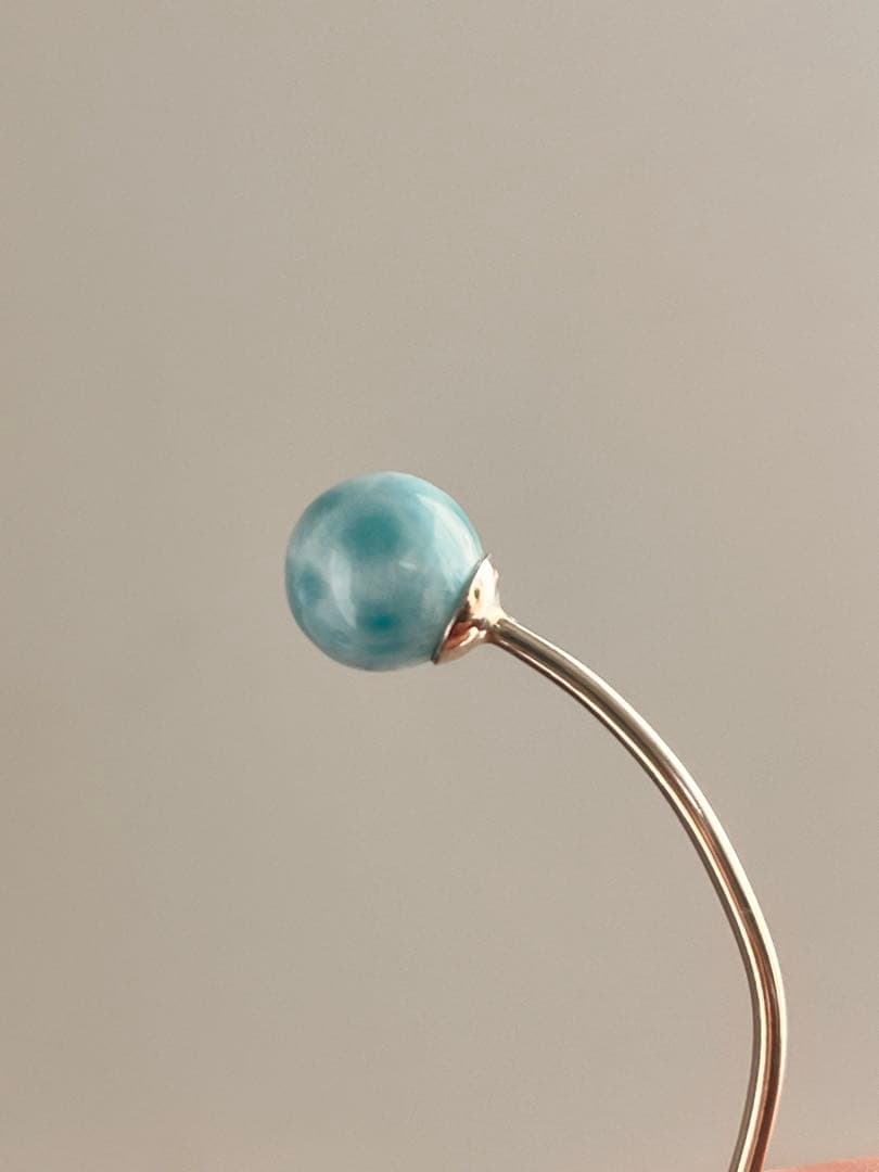 最終値下げ❣️ラリマーバングル ブレスレット