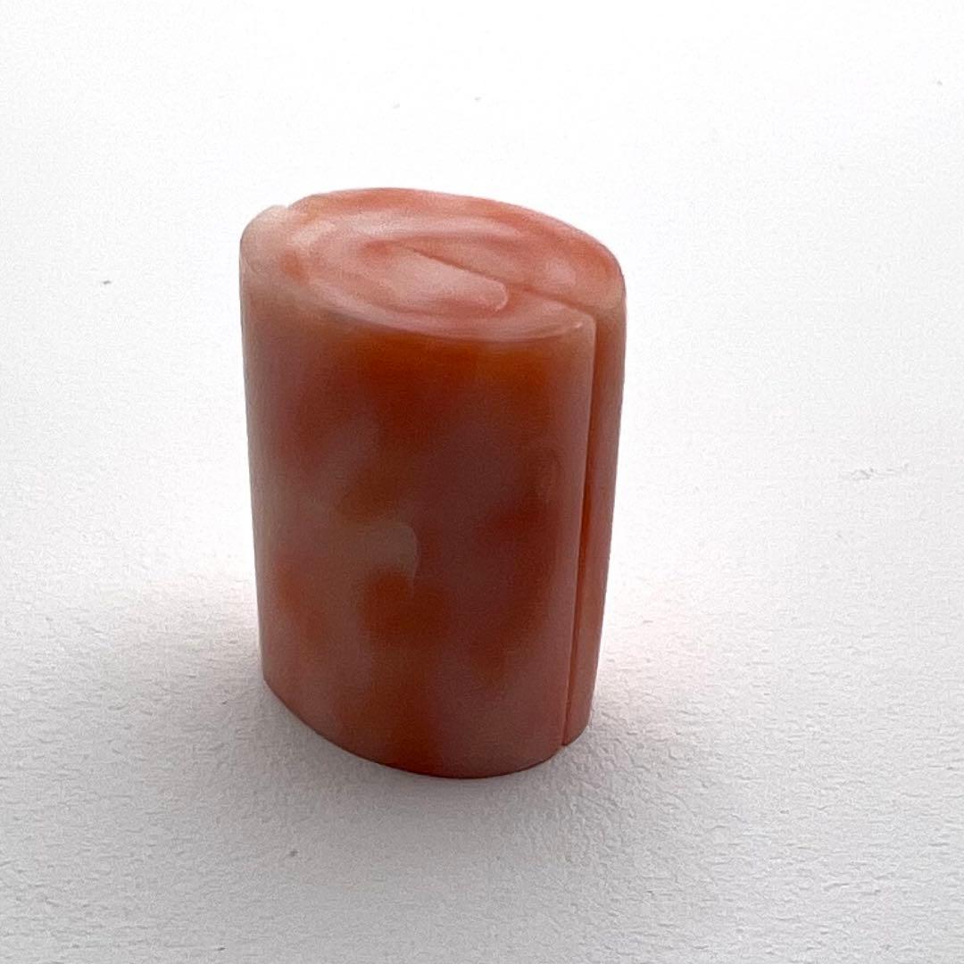 深海珊瑚　プラチナpt900ピアス　9.82g