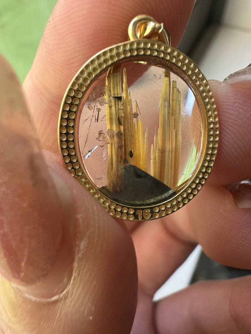 タイチンルチル　ペンダントトップ