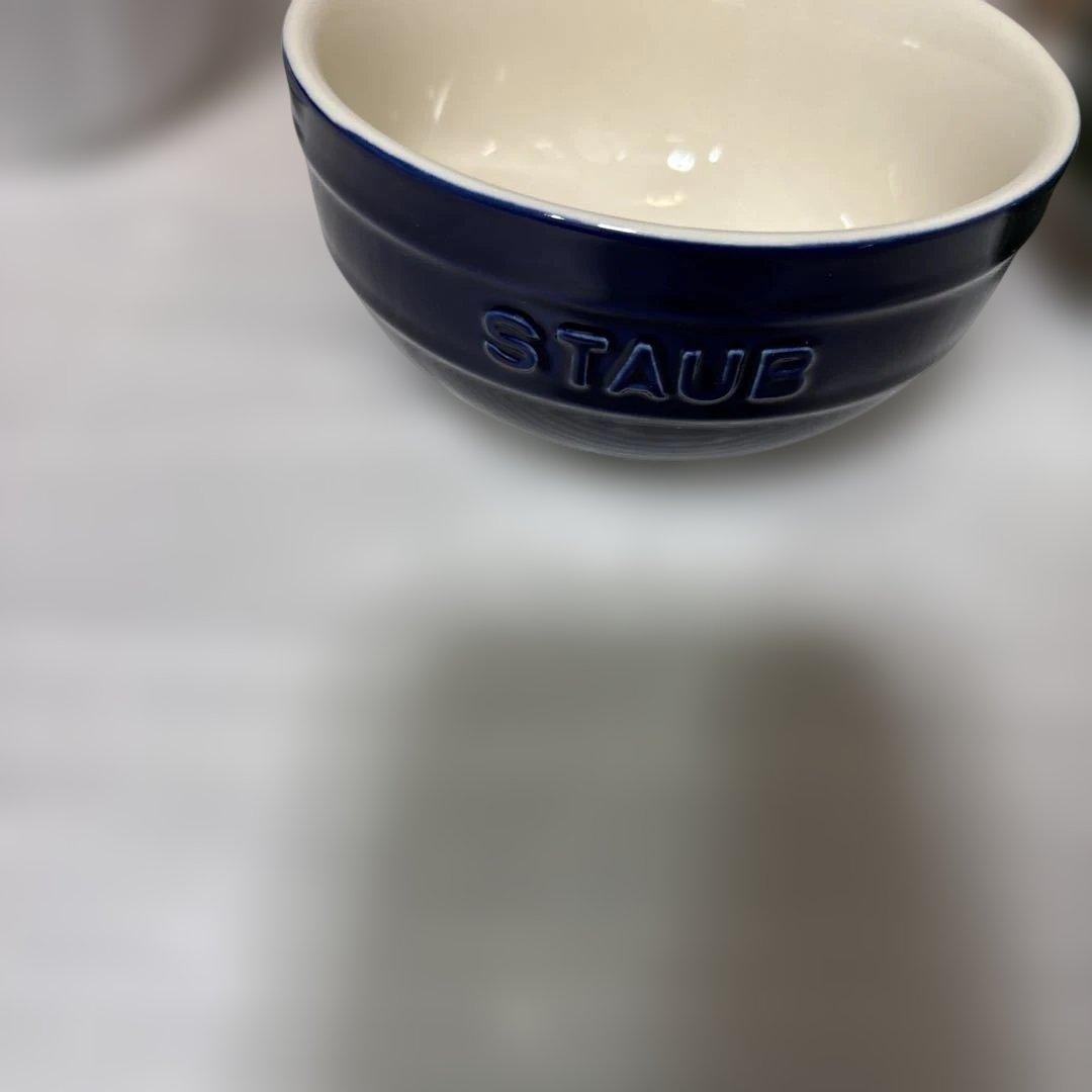 STAUB カラフルボウル 4個セット ミニオーバルココット1個