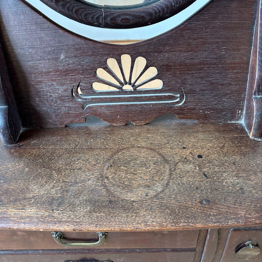 昭和レトロ姫鏡台化粧台　アンティーク　当時物