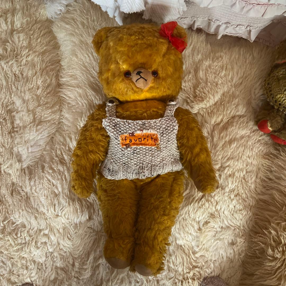 大きなDDRベア ベルリンベア ビンテージベア アンティークベア